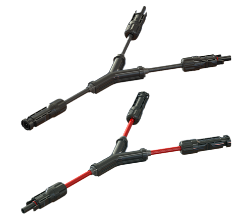 二合一通光伏線束Y型